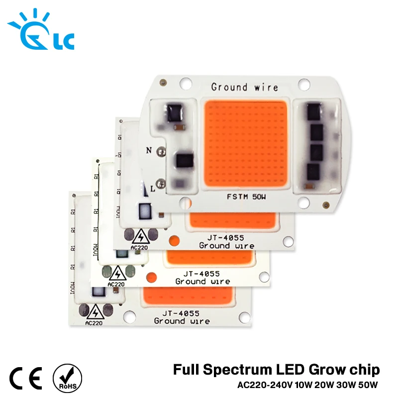 Grow LED Light Chip Full Spectrum 50W 10W 20W 30W 50W 220V 230V for Hydroponics Greenhouse Grow DIY for LED Growth Lamp
Grow LED Light Chip Full Spectrum 50W 10W 20W 30W 50W 220V 230V for Hydroponics Greenhouse Grow DIY for LED Growth Lamp