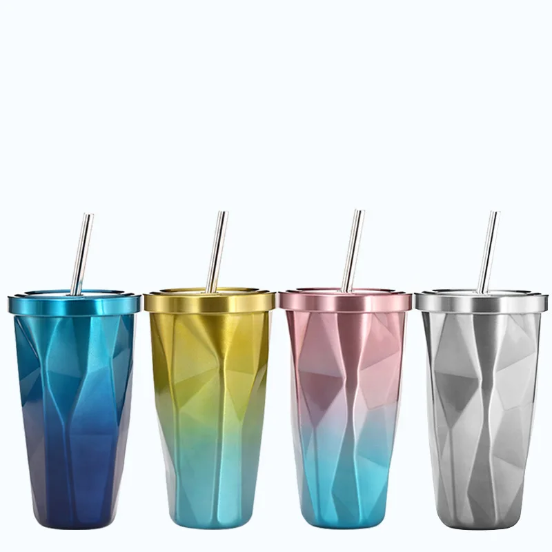 Irregular double stainless steel straw mug Cold water cup ice cup coffee cup anchor drinking mug summer Drink cup with
Irregular double stainless steel straw mug Cold water cup ice cup coffee cup anchor drinking mug summer Drink cup with