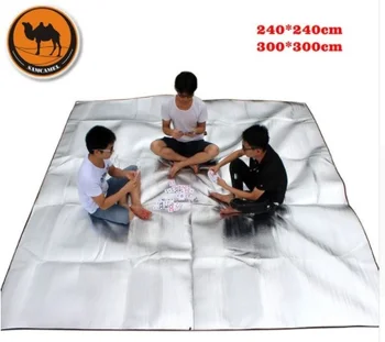 240*240cm,300*300cm Double Sides Aluminum Film Dampproof Pad, Aluminum Foil Cushion, Outdoor Camping Tent Mat,Moisture proof pad
240*240cm,300*300cm Double Sides Aluminum Film Dampproof Pad, Aluminum Foil Cushion, Outdoor Camping Tent Mat,Moisture proof pad