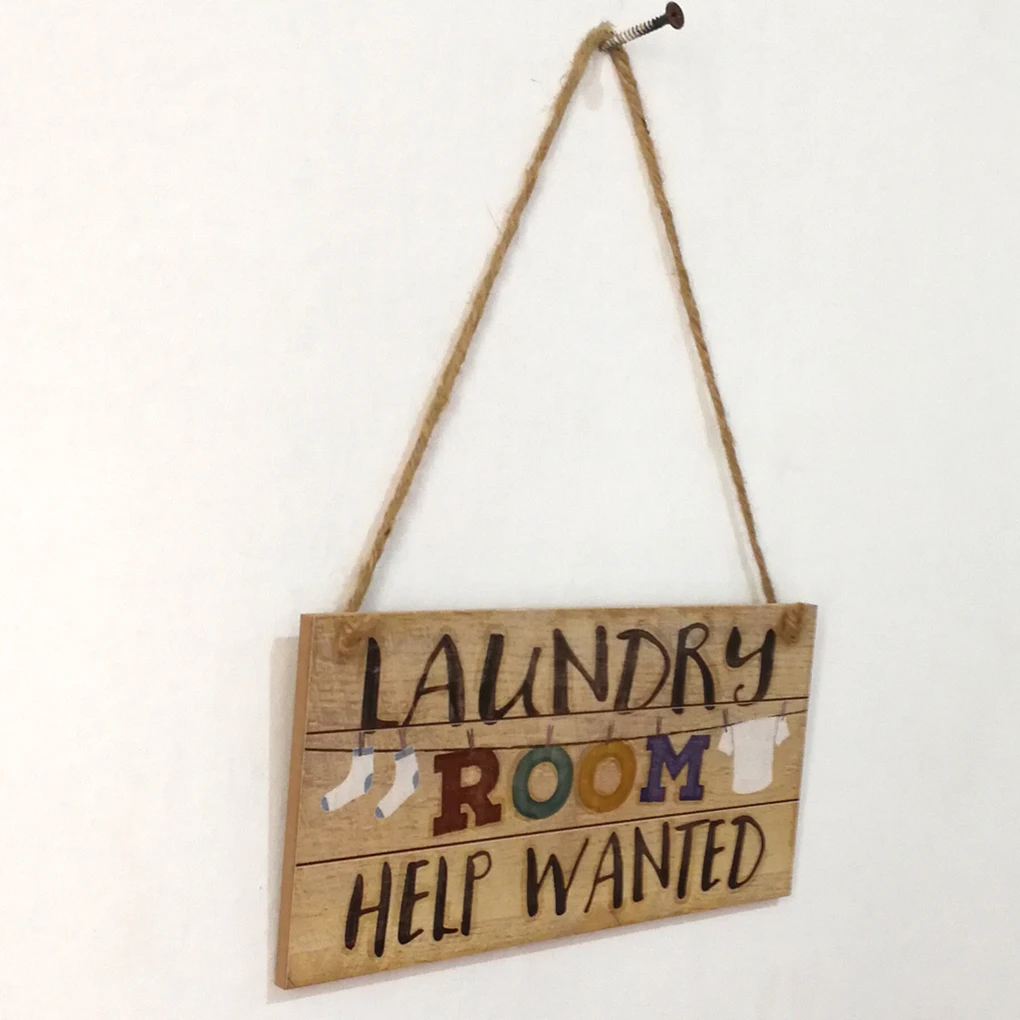 Retro Laundry Room Help Wanted Letters Washhouse Wood Board Wall Hanging Notice Panel Warning Plaque Plank Decor
Retro Laundry Room Help Wanted Letters Washhouse Wood Board Wall Hanging Notice Panel Warning Plaque Plank Decor