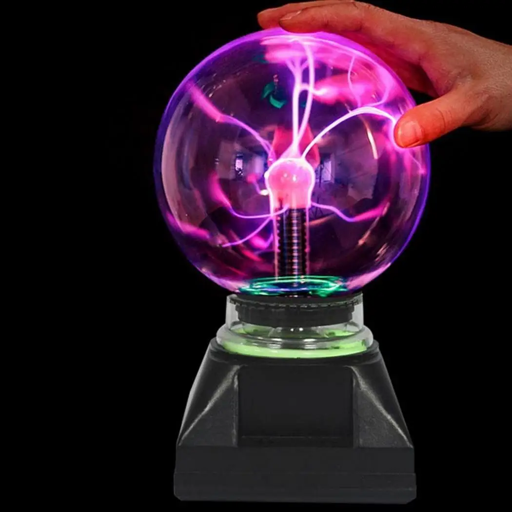 Plasma Ball Lightening Electro-Optical Ball Nightlight 420g Toy 10cm/3.9inch DIY Gifts Fashion Daily
Plasma Ball Lightening Electro-Optical Ball Nightlight 420g Toy 10cm/3.9inch DIY Gifts Fashion Daily