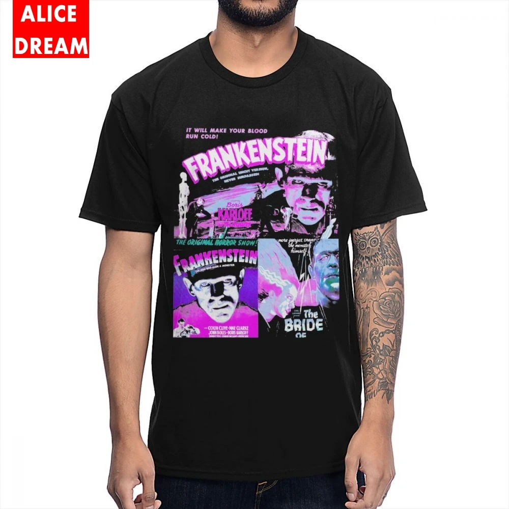 US Size S-6XL Top T Shirt Frankenstein Tees Frankenstein Cotton T Shirt Round Collar Design 100% Cotton Tees
US Size S-6XL Top T Shirt Frankenstein Tees Frankenstein Cotton T Shirt Round Collar Design 100% Cotton Tees