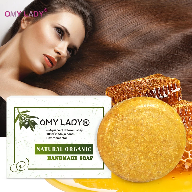 OMY LADY 100% Pure Natural Handmade Shampoo Soap Honey Extract Essential Oil Hair Cold Processed Anti-Dandruff Off Hair Care
OMY LADY 100% Pure Natural Handmade Shampoo Soap Honey Extract Essential Oil Hair Cold Processed Anti-Dandruff Off Hair Care