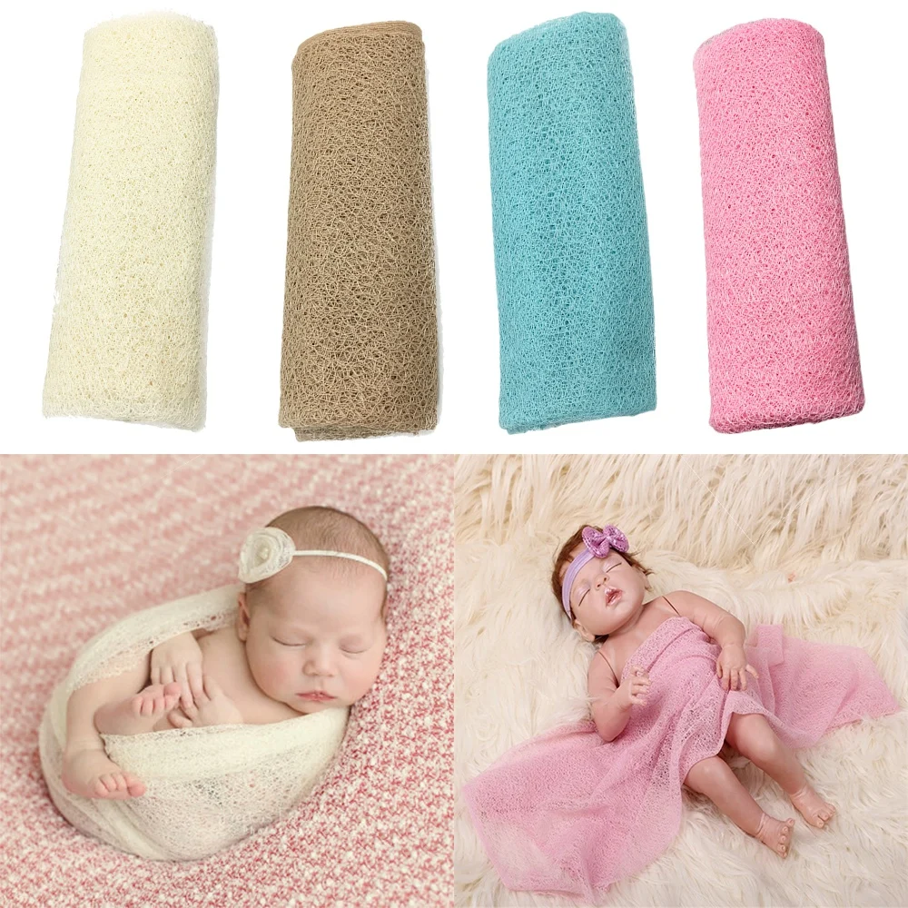 swaddle baby for photoshoot
