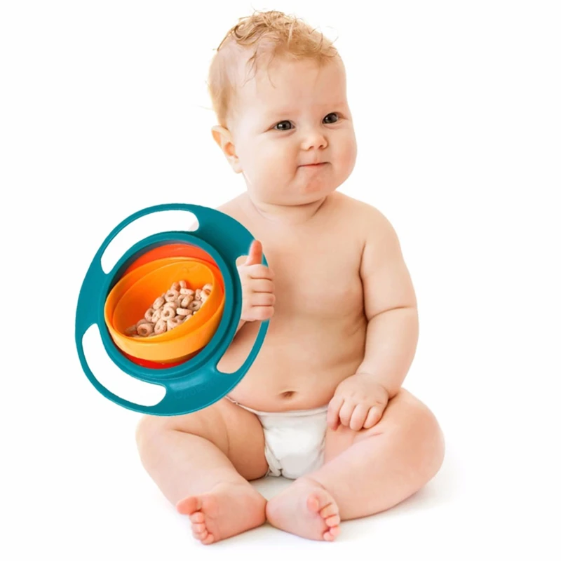 Hot Sale Design Universal Gyro Bowl Dishes Anti Spill Bowl Smooth 360 Degrees Rotation Gyroscopic Bowl For Baby Kids
Hot Sale Design Universal Gyro Bowl Dishes Anti Spill Bowl Smooth 360 Degrees Rotation Gyroscopic Bowl For Baby Kids