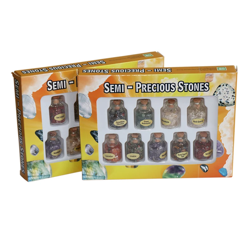 9pcs/set Mini Charka Natural Gem Stone Bottles Wood Crystal Healing Tumbled Stones Reiki Stones Decor Set
9pcs/set Mini Charka Natural Gem Stone Bottles Wood Crystal Healing Tumbled Stones Reiki Stones Decor Set