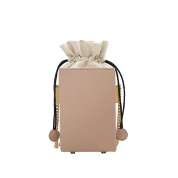 Summer New Arrival Women's Mini Bag Rope Open Solid Colors Metal Chains Simple Shoulder Bags Candy Bag
Summer New Arrival Women's Mini Bag Rope Open Solid Colors Metal Chains Simple Shoulder Bags Candy Bag