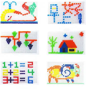Mushroom Nail Puzzle Model Building Kits Educational Toys 3D Mosaic Picture Puzzle 296pcs Kids Children Birt
Mushroom Nail Puzzle Model Building Kits Educational Toys 3D Mosaic Picture Puzzle 296pcs Kids Children Birt