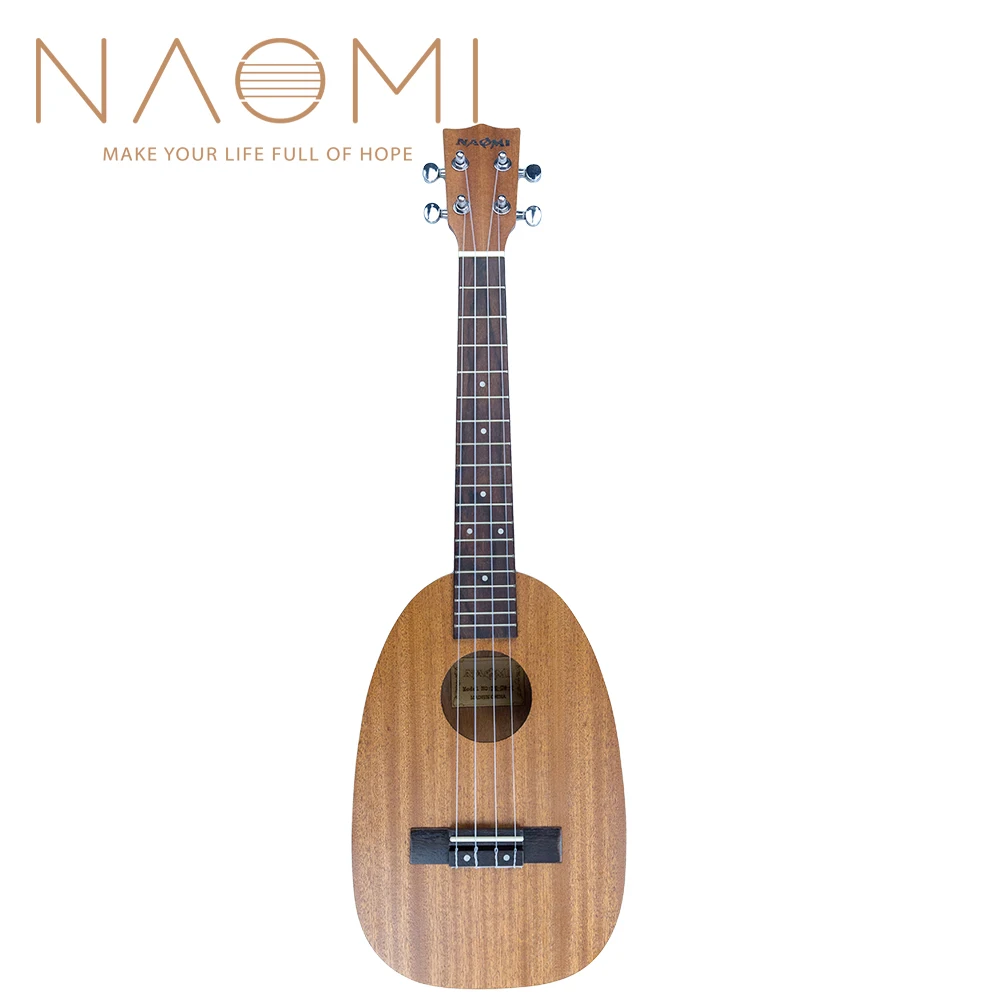 NAOMI Tenor Ukulele 26" Pineapple Shaped Tenor Ukulele Sapele Ukelele Matte Student Kid Ukulele Beginner Ukulele NEW
NAOMI Tenor Ukulele 26" Pineapple Shaped Tenor Ukulele Sapele Ukelele Matte Student Kid Ukulele Beginner Ukulele NEW