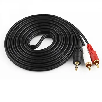 SOONHUA Mini Plug 3.5mm Plug Jack to 2RCA Male Cable 1.5M Male to Male RCA AUX Audio Cable Splitter For Phone Headphone Speaker
SOONHUA Mini Plug 3.5mm Plug Jack to 2RCA Male Cable 1.5M Male to Male RCA AUX Audio Cable Splitter For Phone Headphone Speaker