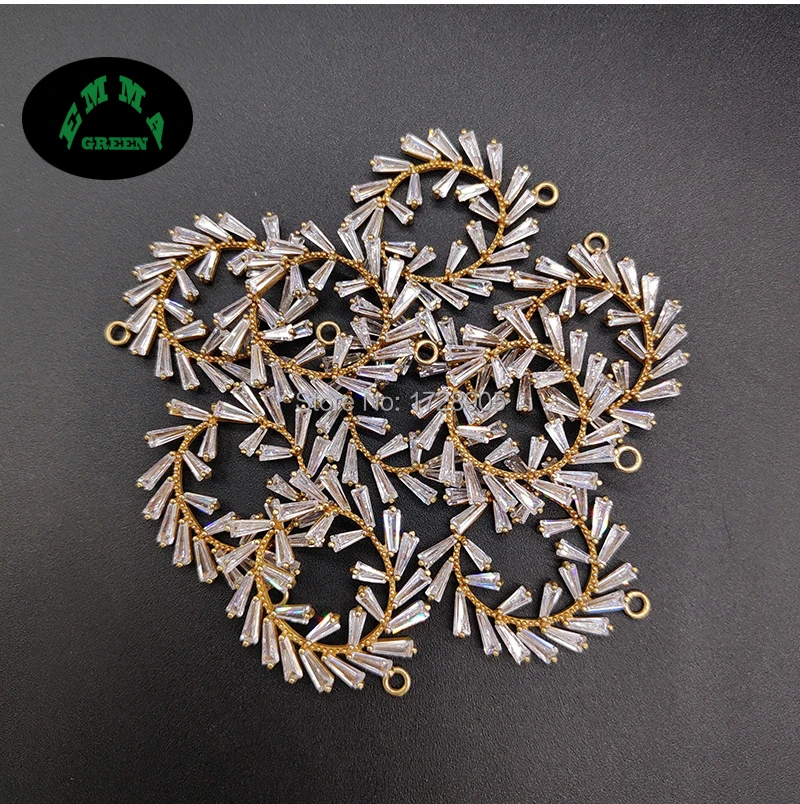 Flower Zircon Charms Pendant Copper Geometric Earring Making Charms 10 pcs 28 mm for DIY Jewelry Making Accessories
Flower Zircon Charms Pendant Copper Geometric Earring Making Charms 10 pcs 28 mm for DIY Jewelry Making Accessories