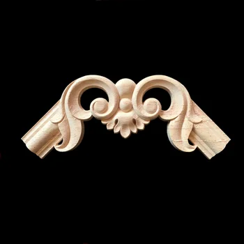 Floral Wood Carved Decal Appliques Frame Wall Doors Furniture Woodcarving Decorative Wooden Figurines Crafts
Floral Wood Carved Decal Appliques Frame Wall Doors Furniture Woodcarving Decorative Wooden Figurines Crafts