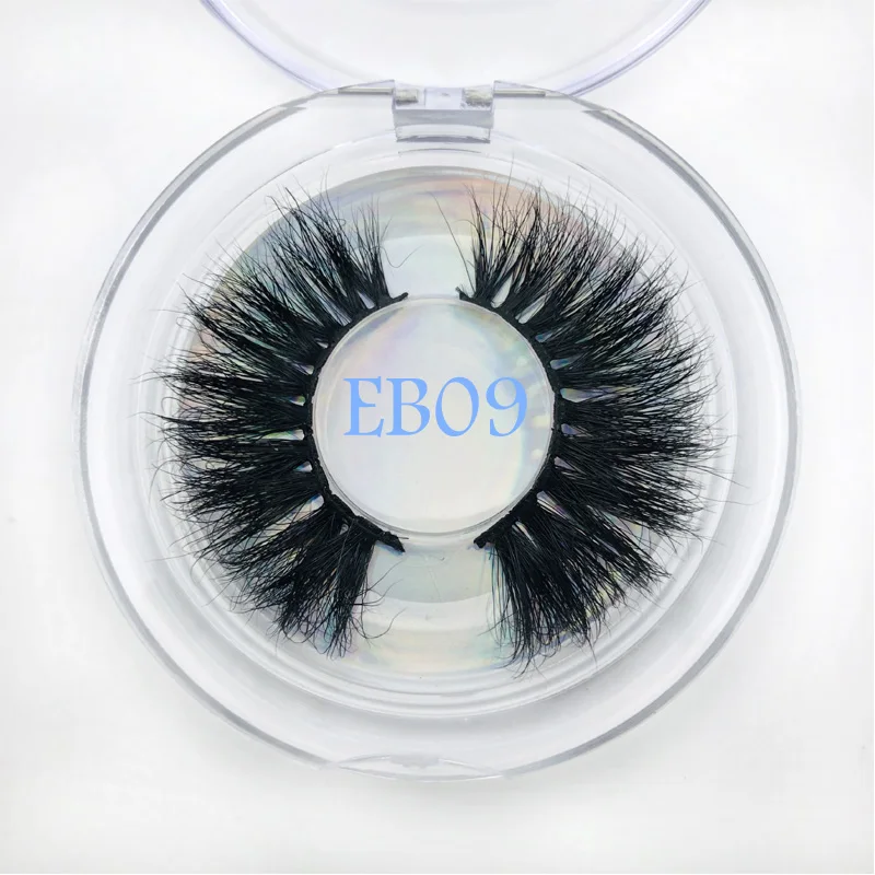 3D False mink Eyelashes EB09 Thick Strip 25mm extra length Custom Packaging Label Makeup Dramatic Long Mink Lashes
3D False mink Eyelashes EB09 Thick Strip 25mm extra length Custom Packaging Label Makeup Dramatic Long Mink Lashes