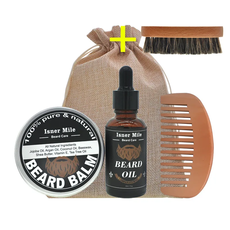 60g 5PCS Bag Men Beard Gift Kit Oil Moustache Comb Brush Food Storage Kit Beard Wax Balm Oil Beard Gift Care Cream Male Care Kit
60g 5PCS Bag Men Beard Gift Kit Oil Moustache Comb Brush Food Storage Kit Beard Wax Balm Oil Beard Gift Care Cream Male Care Kit