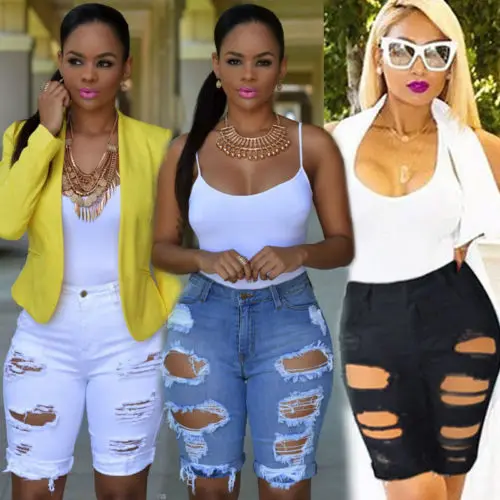 Stock Fashion Summer Ladies Denim Tight Stretch Ripped Hollow Out Hole Washed Distressed Short Jeans Shorts
Stock Fashion Summer Ladies Denim Tight Stretch Ripped Hollow Out Hole Washed Distressed Short Jeans Shorts