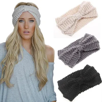 2014 Newest Women Crochet Headwrap Knitted Bowknot Solid women Headbands girls hair accessories 10 pcs/lot
2014 Newest Women Crochet Headwrap Knitted Bowknot Solid women Headbands girls hair accessories 10 pcs/lot