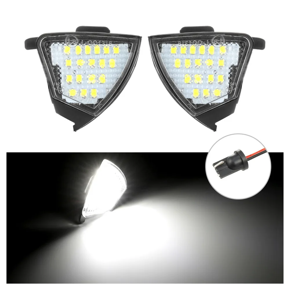 2 шт. 18 SMD светодиодный светильник для лужайки s нижний зеркальный VW Golf MK5 5G TI 5 Jetta