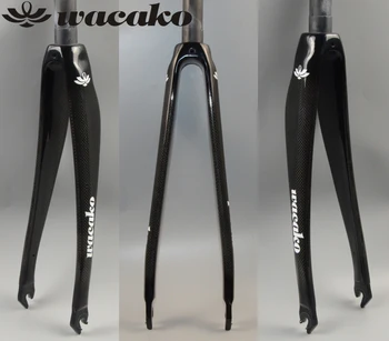 2017 wacako full Carbon Fork New Style Road Bike Fork Bicycle Parts 1-1/8 700c 413g 3k Finish Cycling Accessories 28.6mm
2017 wacako full Carbon Fork New Style Road Bike Fork Bicycle Parts 1-1/8 700c 413g 3k Finish Cycling Accessories 28.6mm