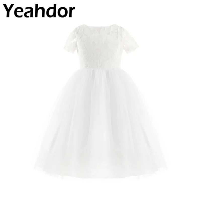 Lace Princess Dress White Girls Dresses Kids Girls Floral Lace Round Neck With Hollow Heart Shape Princess Flower Girls Dress
Lace Princess Dress White Girls Dresses Kids Girls Floral Lace Round Neck With Hollow Heart Shape Princess Flower Girls Dress