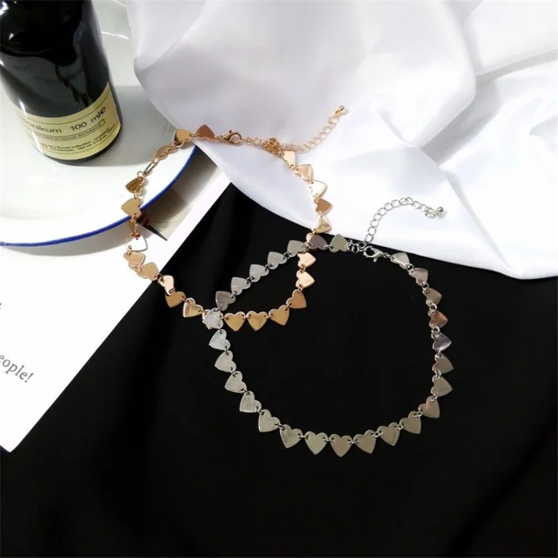 Heart-Shaped Attached To Heart-Shaped Necklace Simple Japan And South Korea Temperament Imitation Plated Metal Tide Female
Heart-Shaped Attached To Heart-Shaped Necklace Simple Japan And South Korea Temperament Imitation Plated Metal Tide Female