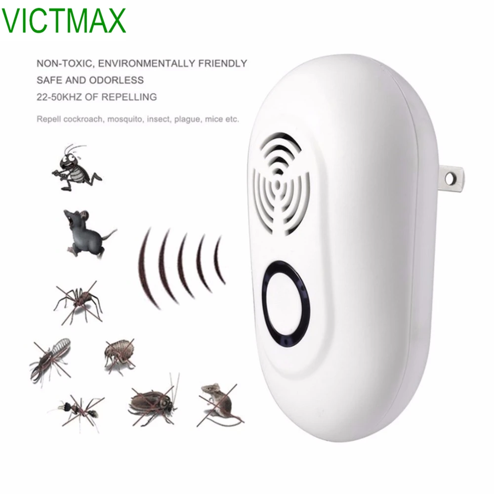 VICTMAX 3W Electronic Ultrasonic Pest Repellent Mosquito Multi-function Mice Pest Reject Insect Killer Rat Mouse Repeller
VICTMAX 3W Electronic Ultrasonic Pest Repellent Mosquito Multi-function Mice Pest Reject Insect Killer Rat Mouse Repeller