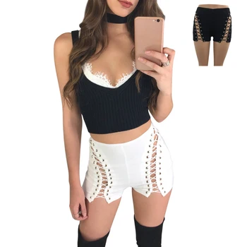 New Women Summer Beach Sexy Fashion Party Lace up Bandage Hollow out Mini Shorts
New Women Summer Beach Sexy Fashion Party Lace up Bandage Hollow out Mini Shorts