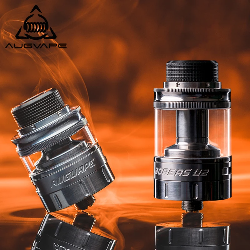 Augvape Boreas V2 RTA Atomizer 2.5ml 5ml Capacity Angled Upwords Airflow Chimney Tube Adapter Electronic Cigarette Atomizer Tank
Augvape Boreas V2 RTA Atomizer 2.5ml 5ml Capacity Angled Upwords Airflow Chimney Tube Adapter Electronic Cigarette Atomizer Tank