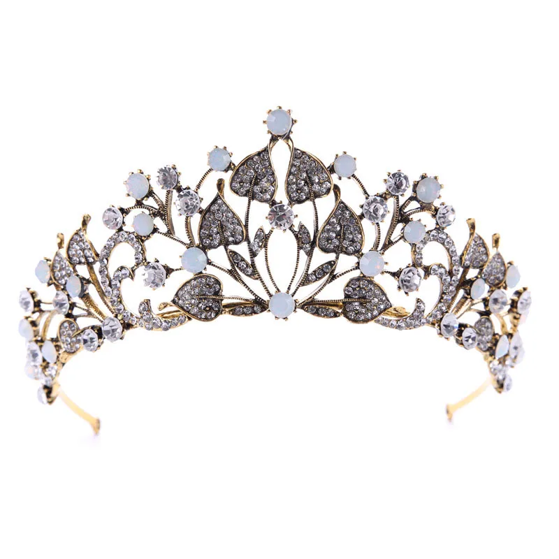 Wedding Hair Accessories For Noiva Bride Vintage Baroque tiaras crowns antique Metal Tiara women Crystal Hair Jewelry Headpieces 
Wedding Hair Accessories For Noiva Bride Vintage Baroque tiaras crowns antique Metal Tiara women Crystal Hair Jewelry Headpieces