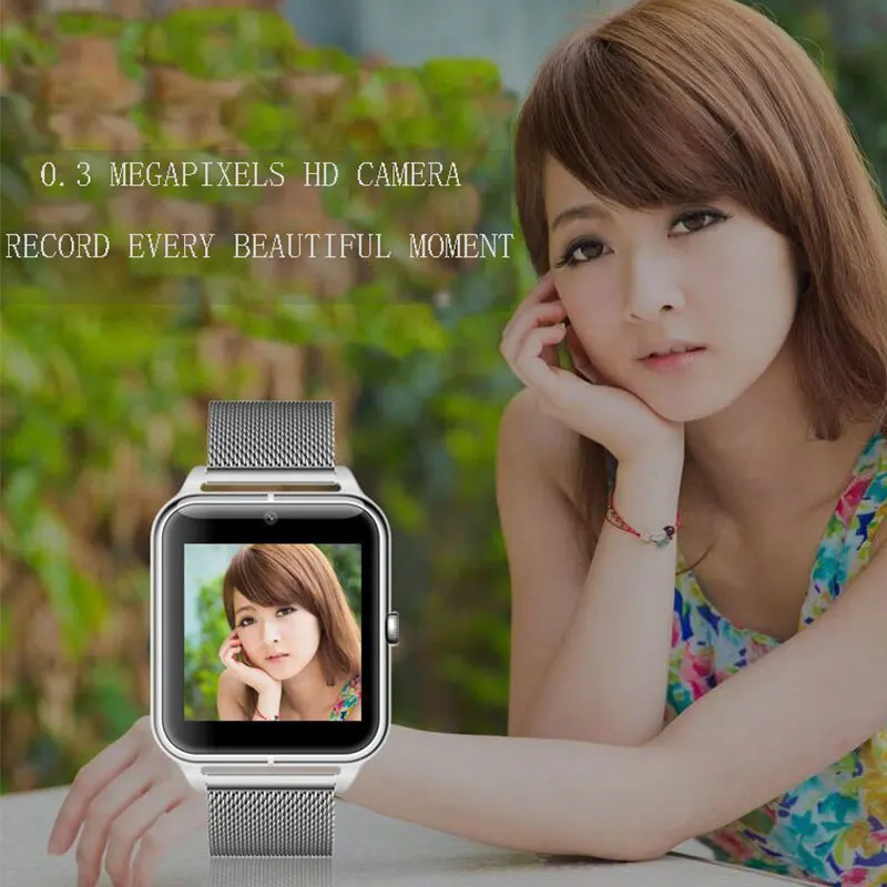 SITOOSHE Newest fashion Bluetooth Smart Watch Z50 with heart rate SIM card TF mp3 mp4 compatible with apple and Android Phones
SITOOSHE Newest fashion Bluetooth Smart Watch Z50 with heart rate SIM card TF mp3 mp4 compatible with apple and Android Phones