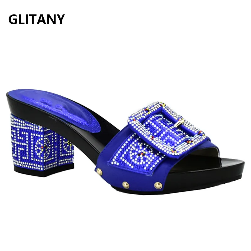 Blue African Women Shoes Decorated with Rhinestone Italy Women Shoes for Party Italian Women Summer Sexy High Heels Women Pumps
Blue African Women Shoes Decorated with Rhinestone Italy Women Shoes for Party Italian Women Summer Sexy High Heels Women Pumps