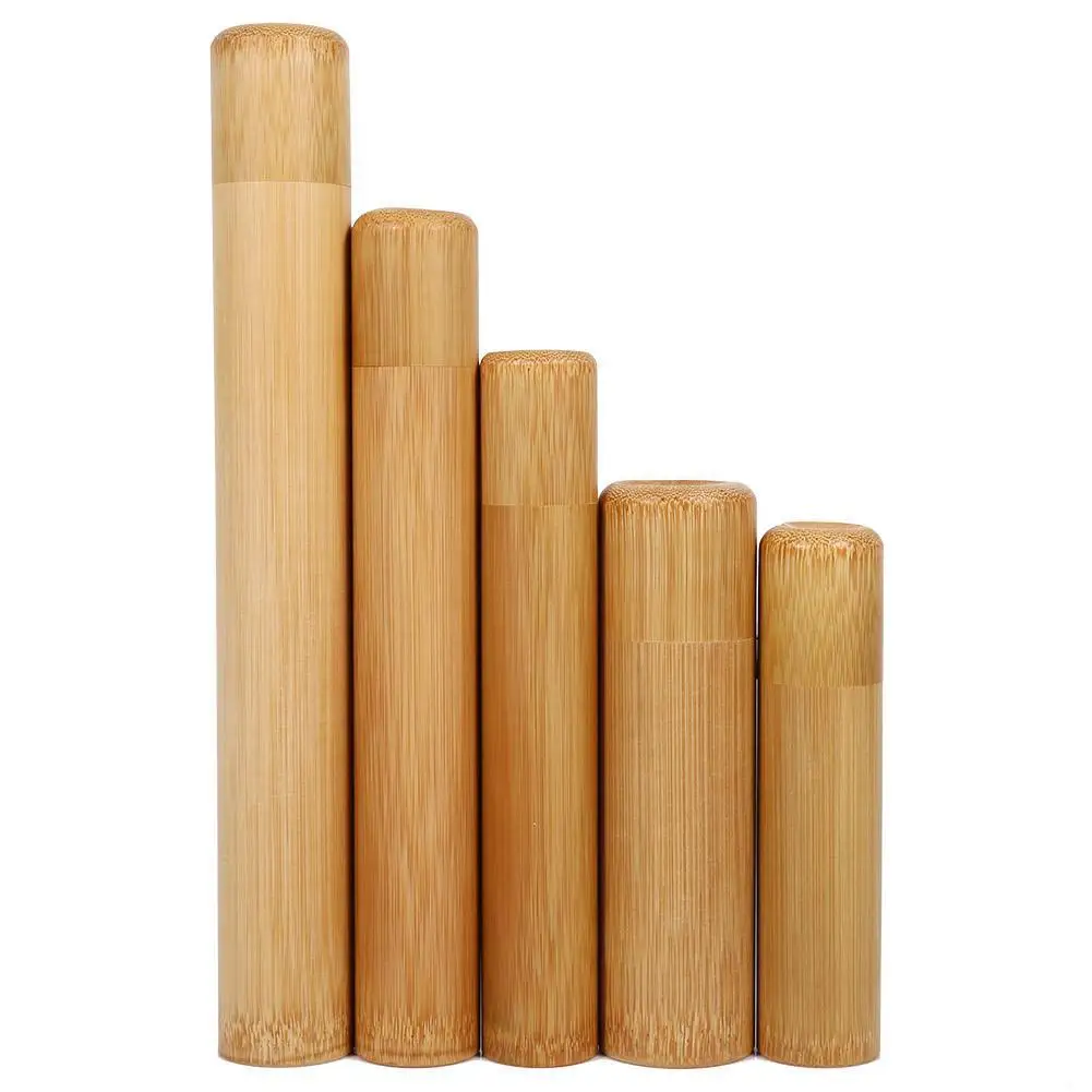 'The Best' 1 Pcs Bamboo Tube Tea Box Airtight Small Container Spices Storage Jar with Lid 889
'The Best' 1 Pcs Bamboo Tube Tea Box Airtight Small Container Spices Storage Jar with Lid 889