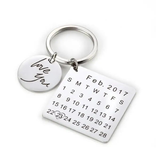 lovers' Day Sale,Personalized Calendar Keychain,Signature Calendar key Chain Hand Stamped Calendar, Date Highlighted With Heart
lovers' Day Sale,Personalized Calendar Keychain,Signature Calendar key Chain Hand Stamped Calendar, Date Highlighted With Heart