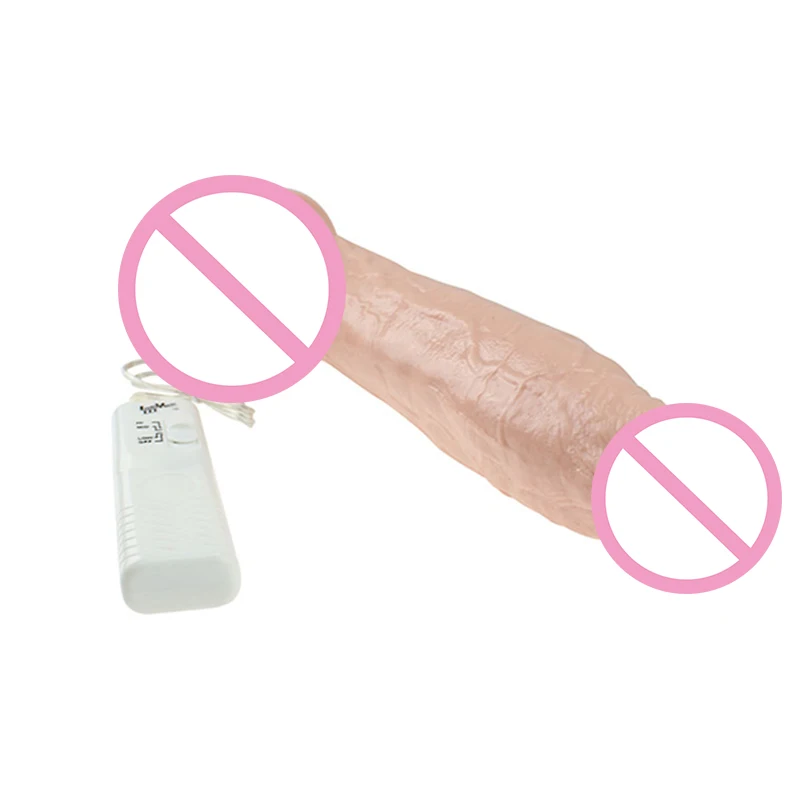 Вибратор Силиконовый Плоть