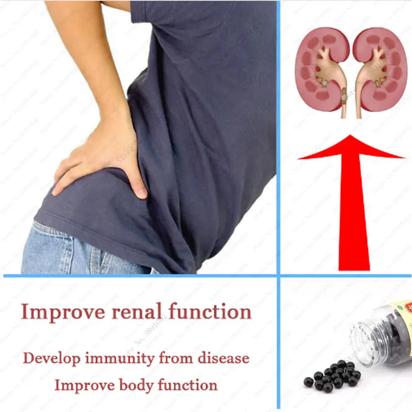 Herbal Formula Pill Improves Renal Function Male Increase Immunity Cure Nephropathy Treatment Kidney Deficiency Remedies Capsule
Herbal Formula Pill Improves Renal Function Male Increase Immunity Cure Nephropathy Treatment Kidney Deficiency Remedies Capsule