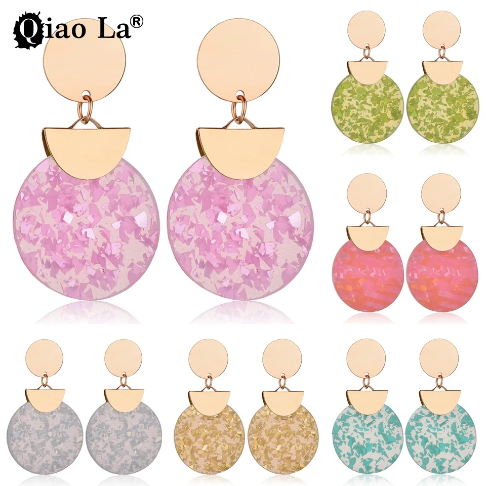 Qiao La New Products Hot Shell Pattern Leopard Bohemian Geometric Round Metal Long Pendant Earrings Banquet Woman Jewelry
Qiao La New Products Hot Shell Pattern Leopard Bohemian Geometric Round Metal Long Pendant Earrings Banquet Woman Jewelry