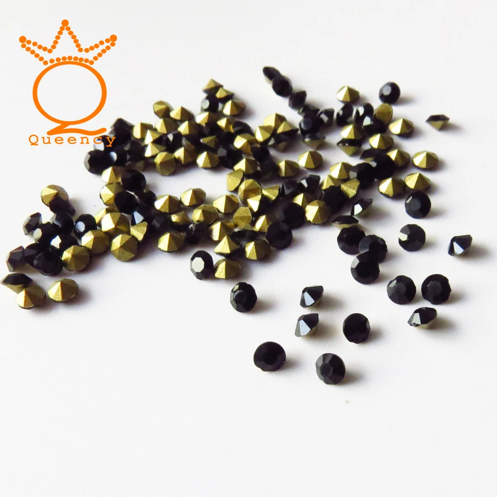 Jet color 144 pcs Crystal Point Back Rhinestones Strass Chaton Stone SS36-ss38 Cone Pointed Foiled Back DIY Faceted Decoration
Jet color 144 pcs Crystal Point Back Rhinestones Strass Chaton Stone SS36-ss38 Cone Pointed Foiled Back DIY Faceted Decoration