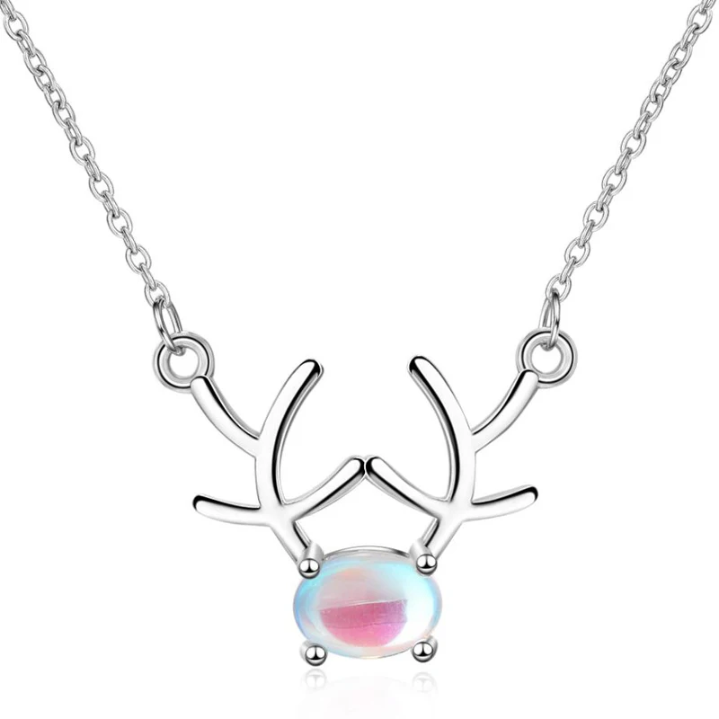 KOFSAC New Fashion Colorful Crystal Elk Necklaces For Women 925 Sterling Silver Jewelry Pendant Lady Engagement Accessories Gift
KOFSAC New Fashion Colorful Crystal Elk Necklaces For Women 925 Sterling Silver Jewelry Pendant Lady Engagement Accessories Gift