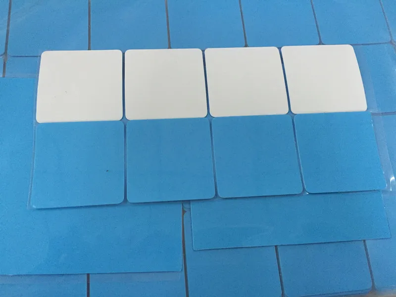 Free Shipping 50pieces/lot 3M 8810 20mmx20mm LED Thermal Adhesive Blue Cooling Tape Pad For CPU GPU
Free Shipping 50pieces/lot 3M 8810 20mmx20mm LED Thermal Adhesive Blue Cooling Tape Pad For CPU GPU