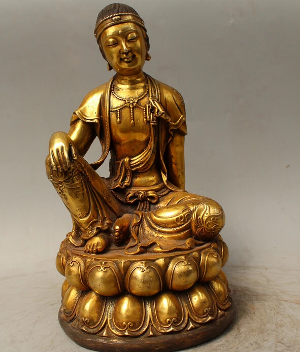 Details about 11" Tibet Buddhism Bronze Gild 8 treasure Sakyamuni Shakyamuni Amitabha Buddha R0715
Details about 11" Tibet Buddhism Bronze Gild 8 treasure Sakyamuni Shakyamuni Amitabha Buddha R0715