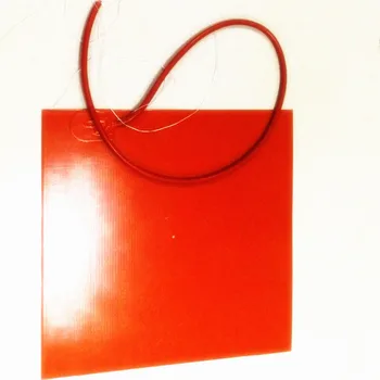 100V Heat Bed for 3D Printer Silicone Rubber Heater 640w 400*400*1.5mm adhesive 1 side 100k thermistor 4mm hole 1000mm lead wire
100V Heat Bed for 3D Printer Silicone Rubber Heater 640w 400*400*1.5mm adhesive 1 side 100k thermistor 4mm hole 1000mm lead wire