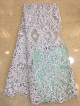African White beads Net Lace Fabric 2018 Style Nigeria Sequined Swiss Mesh Tulle Lace For Women Party Wedding Dress Fabrics pink
African White beads Net Lace Fabric 2018 Style Nigeria Sequined Swiss Mesh Tulle Lace For Women Party Wedding Dress Fabrics pink