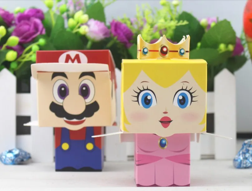 SUPER MARIO candy favor box, new born, baby shower party souvenir Christening & Baptism bomboniere gift dragee package,100PCS
SUPER MARIO candy favor box, new born, baby shower party souvenir Christening & Baptism bomboniere gift dragee package,100PCS