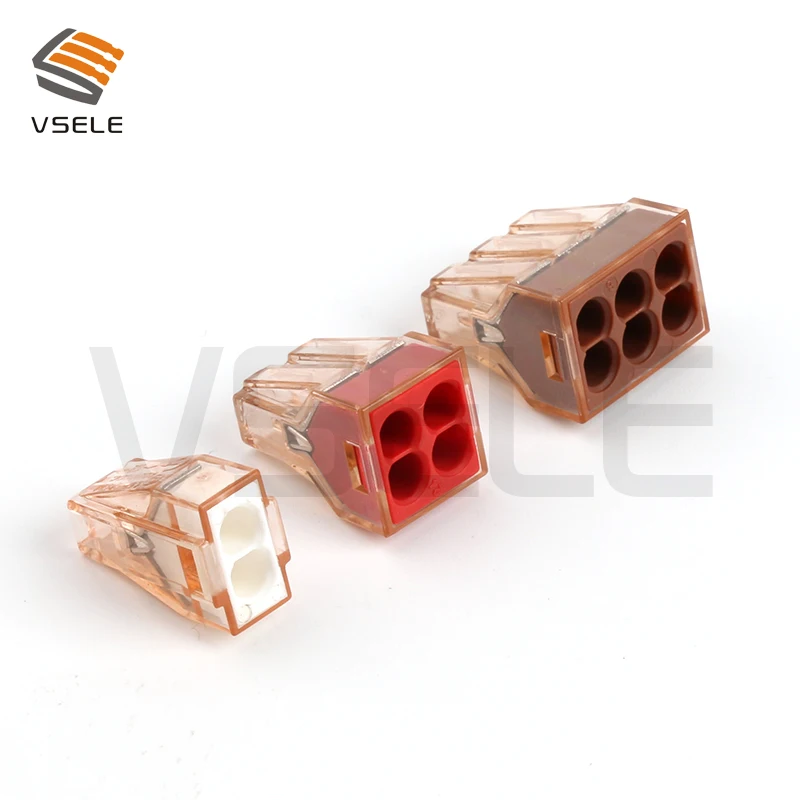 10Pcs VSELE push in wire connector wiring connector electrical quick disconnect connectors wire connector kit
10Pcs VSELE push in wire connector wiring connector electrical quick disconnect connectors wire connector kit