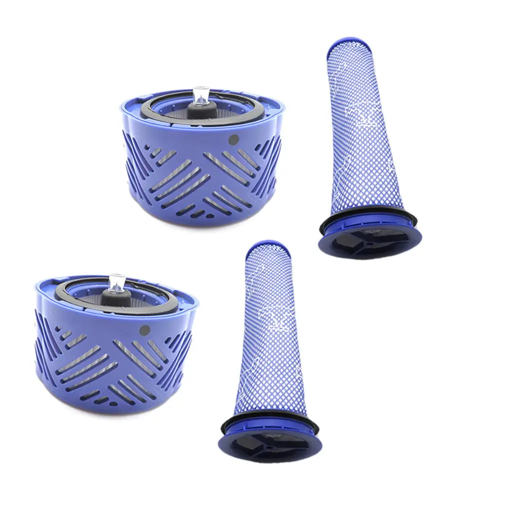 2 Post Filter & 2 Pre Filter kit for Dyson V6 Absolute Cordless Stick Vacuum Cleaner Replaces Parts Dustproof
2 Post Filter & 2 Pre Filter kit for Dyson V6 Absolute Cordless Stick Vacuum Cleaner Replaces Parts Dustproof