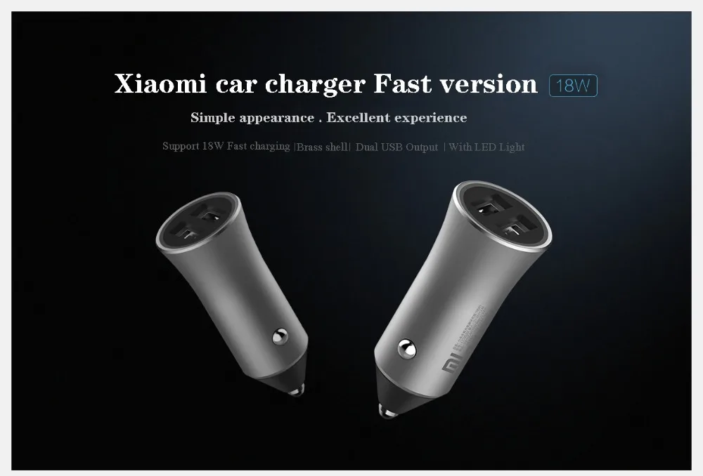 Xiaomi MI Car Charger 18W d01