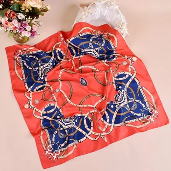 2019 70cm*70cm New Luxury Print Brand Frame Plaid Striped Women Twill Silk Scarf Small Square Scarves Hijab Headband
2019 70cm*70cm New Luxury Print Brand Frame Plaid Striped Women Twill Silk Scarf Small Square Scarves Hijab Headband