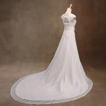 Bridal Wedding Gown Real Photos White Lace Fishtail Cheap Mermaid Wedding Dress Train 2019 Vintage Sash vestido De noiva
Bridal Wedding Gown Real Photos White Lace Fishtail Cheap Mermaid Wedding Dress Train 2019 Vintage Sash vestido De noiva
