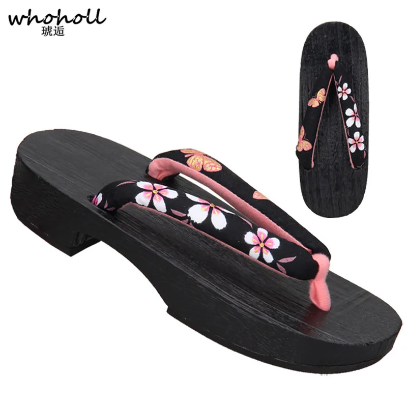 WHOHOLL Original Japanese Kimono Clogs Summer Sandals Women Wooden Geta Flip Flops Paulownia Wooden Shoes Cosplay Costumes Shoes
WHOHOLL Original Japanese Kimono Clogs Summer Sandals Women Wooden Geta Flip Flops Paulownia Wooden Shoes Cosplay Costumes Shoes