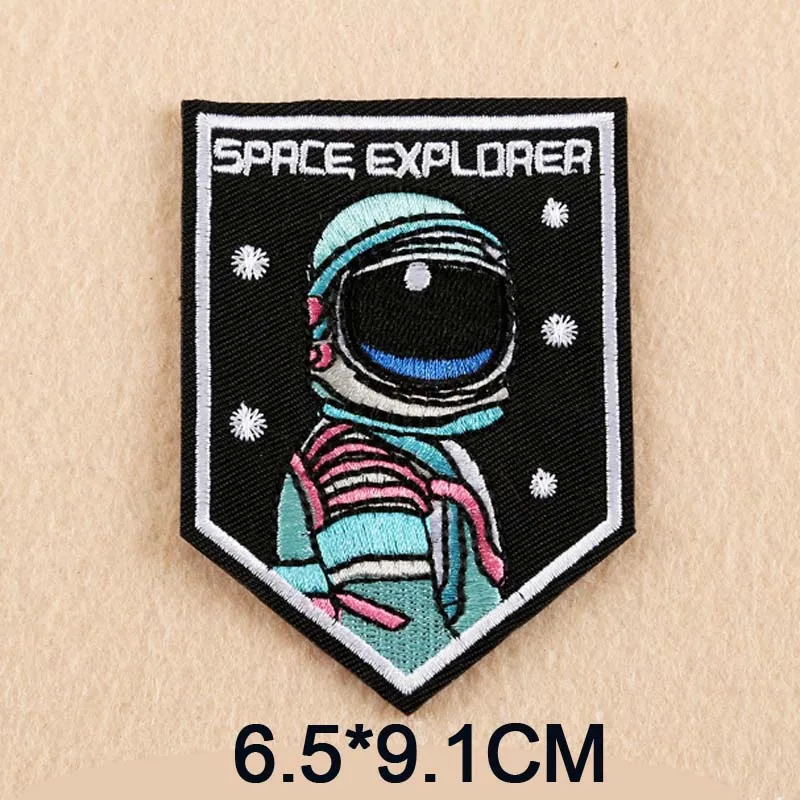Space Explorer Astronaut Punk Iron On Patch Embroidered Clothes Patch For Clothing Clothes Stickers Garment Apparel Accessories
Space Explorer Astronaut Punk Iron On Patch Embroidered Clothes Patch For Clothing Clothes Stickers Garment Apparel Accessories