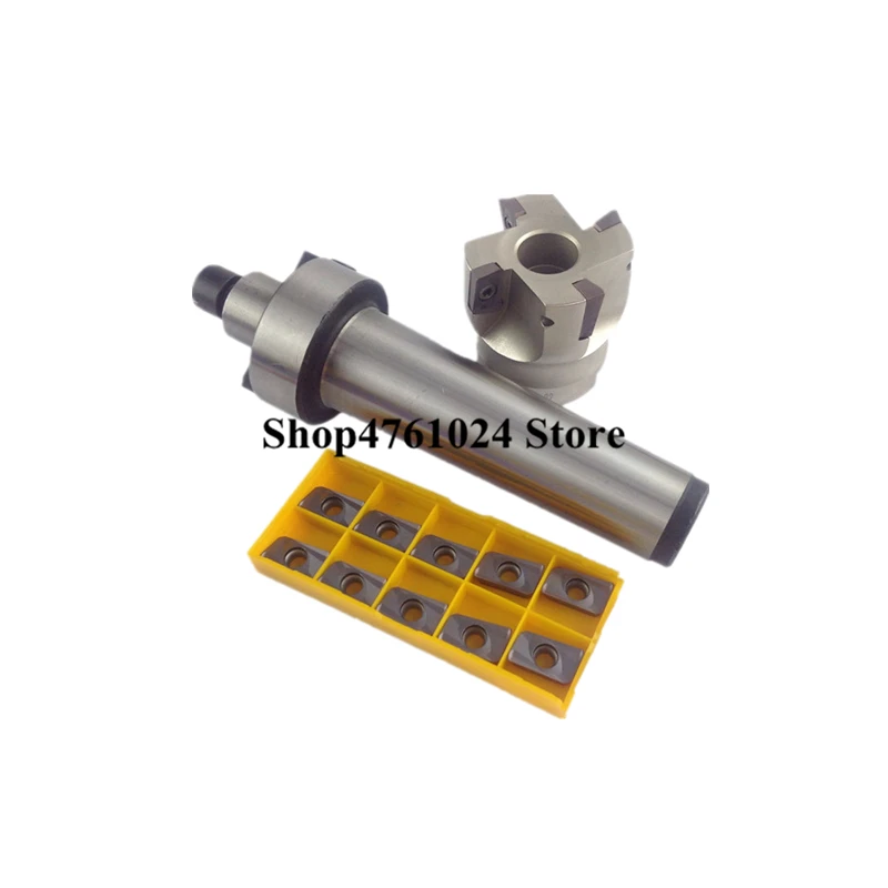 New MT2 FMB22 M10 MT3 FMB22 M12 MT4 FMB22 Shank 300R 50 22 50mm Face Milling CNC Cutter + 10pcs APMT1135 Inserts For Power Tool
New MT2 FMB22 M10 MT3 FMB22 M12 MT4 FMB22 Shank 300R 50 22 50mm Face Milling CNC Cutter + 10pcs APMT1135 Inserts For Power Tool